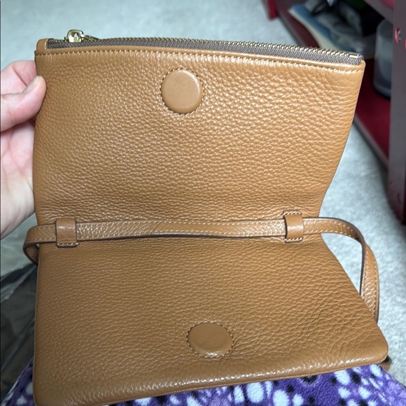 Tory Burch Gold Crossbody Bag - Picture 3 of 5